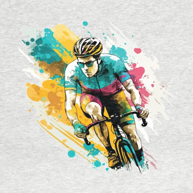 Cyclist by vectrus